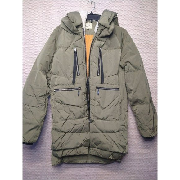 The Amazon Jacket: Green Orolay Duck Down Feathered Jacket SIZE Medium - Picture 2 of 11